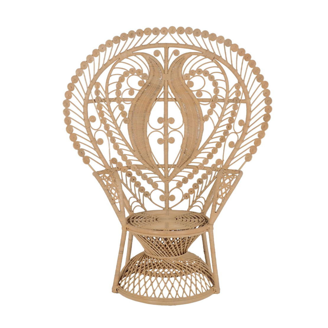 EMMANUELLE ARMCHAIR CUSHION RATTAN NATURAL ID