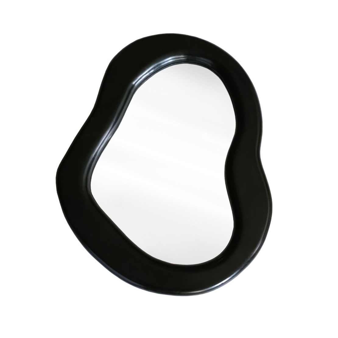 SPLATCH MIRROR WOOD BLACK 60x75cm PRC