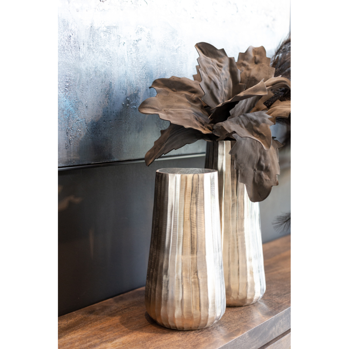 POISON ARTIFICIAL FLOWER EVA FOAM BLACK H75cm PRC