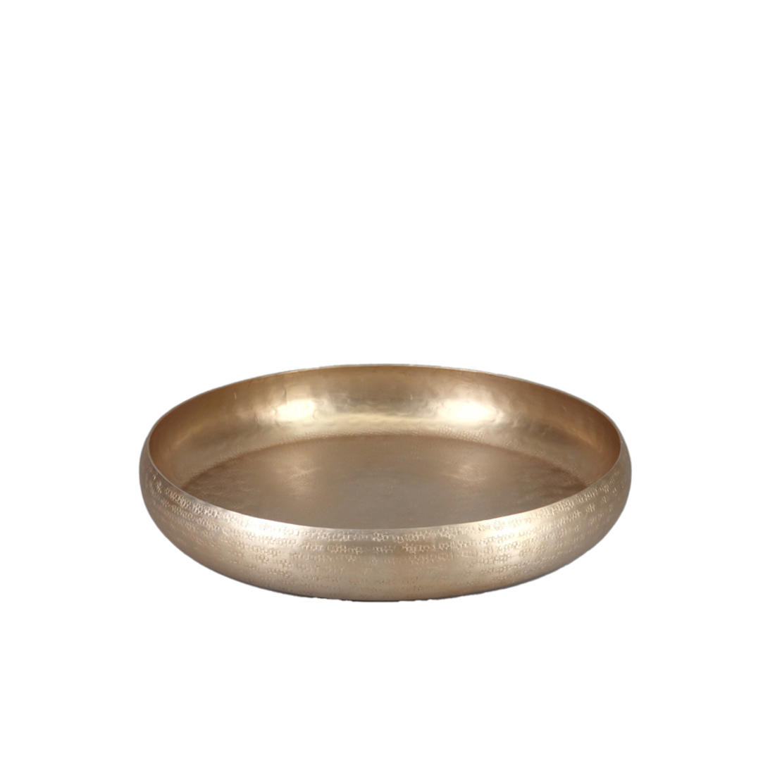 OSCAR BOWL ALUMINIUM CHAMPAGNE D37xH6cm IN