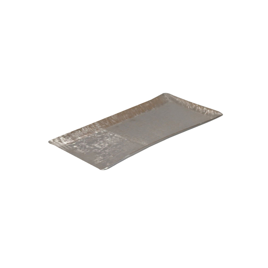 ORLY FLAT TRAY ALUMINIUM SILVER 49x19xH2cm IN
