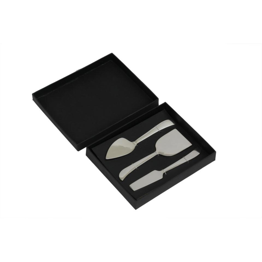 CURVE SERVING SET STEEL SILVER 16,5x5xH0,5cm IN