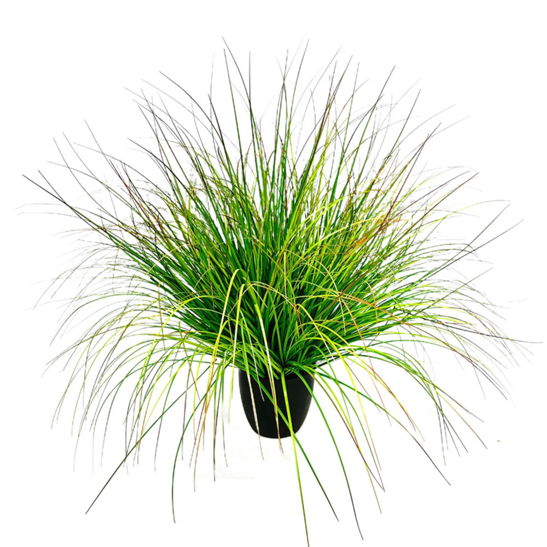 BENT GRASS ARTIFICIAL PLANT IN POT PVC GREEN H90CM