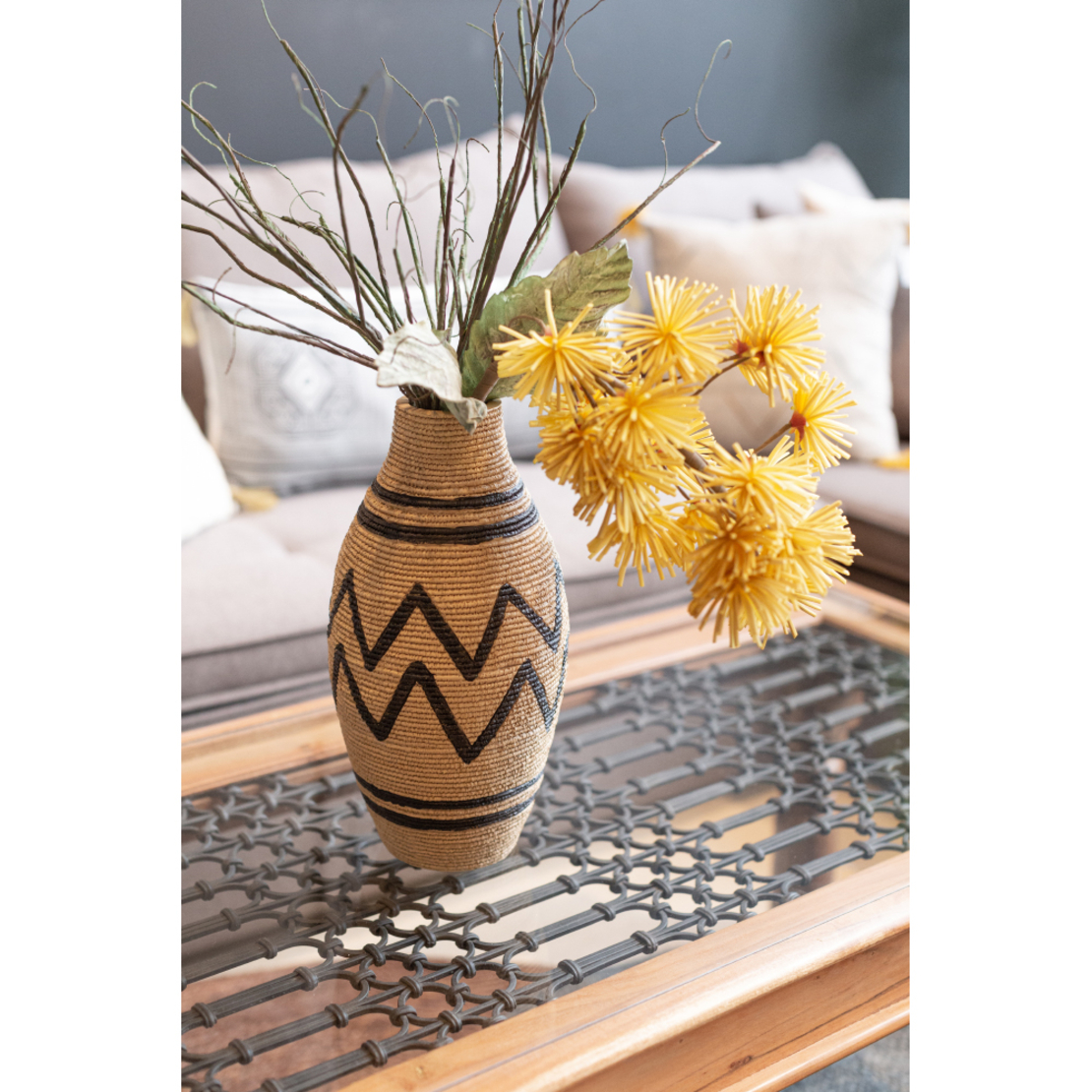 MALULU ARTIFICIAL BRANCH EVA FOAM GREEN BROWN H95c