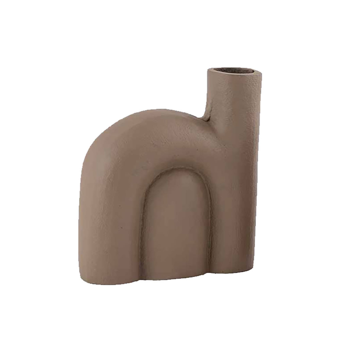 FORMAS VASE ALUMINIUM 14,5x4,5xH16cm IN