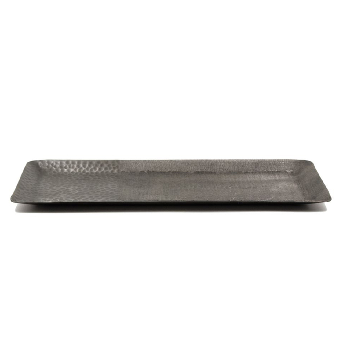 FADE TRAY ALUMINIUM BLACK 50x18xH2cm IN