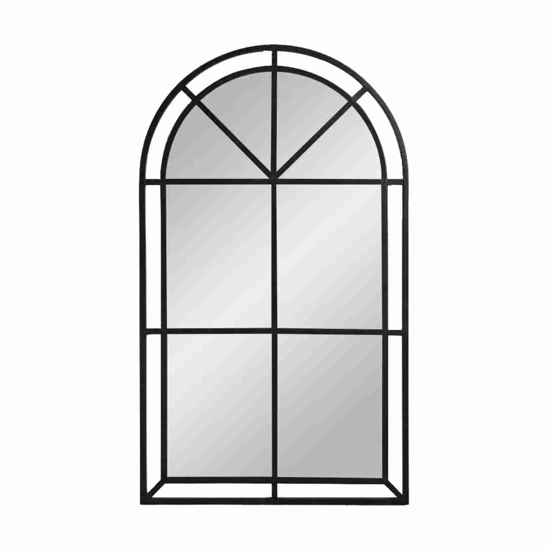 FINESTRA MIRROR WALL METAL BLACK 70xH120cm PRC