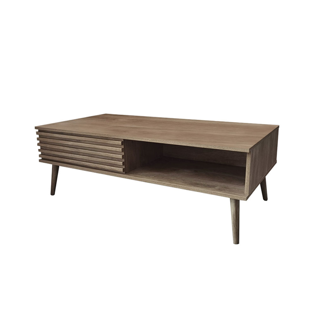 KIROS COFFEE TABLE 1DRAWER NATURAL 119x59xH41,5cm E1 PRC