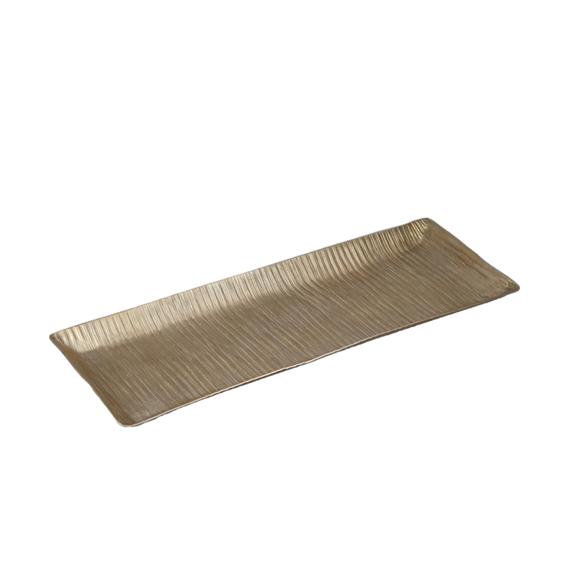 THREAD TRAY ALUMINIUM CHAMPAGNE 50x19xH1,5cm IN
