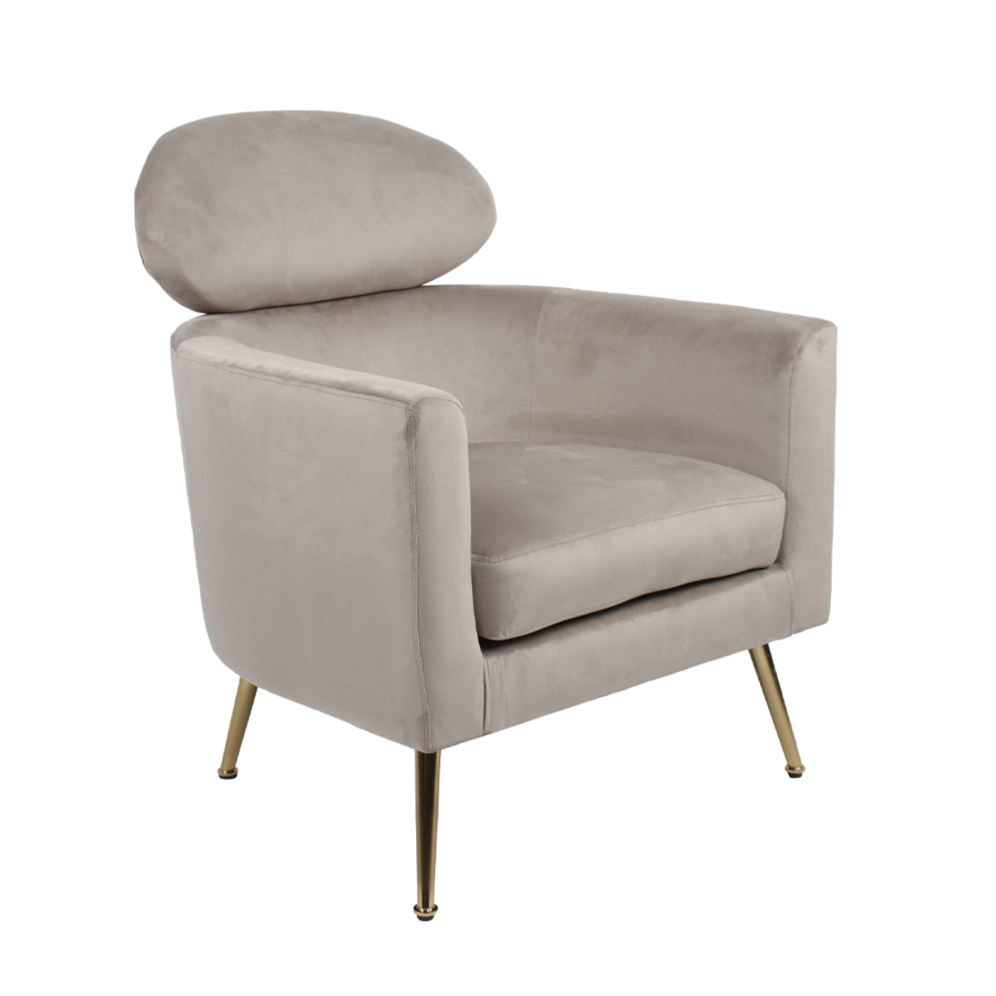 TESTA ARMCHAIR FABRIC ELEPHANT METAL GOLD E1 PRC