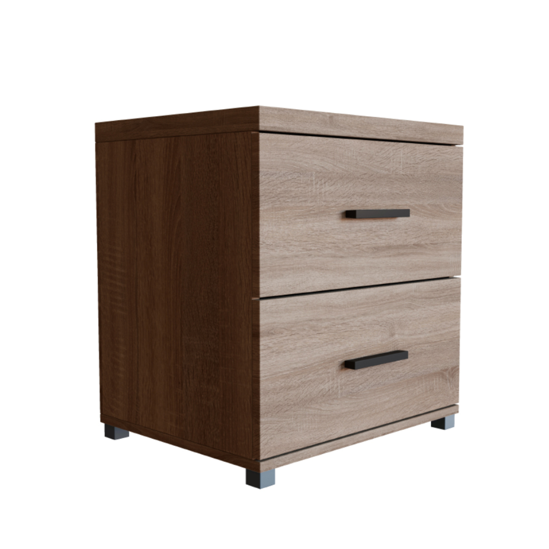MILKY NIGHTSTAND HONEYCOMB SONOMA CHIPBOARD WITH MELAMINE E1 PRC