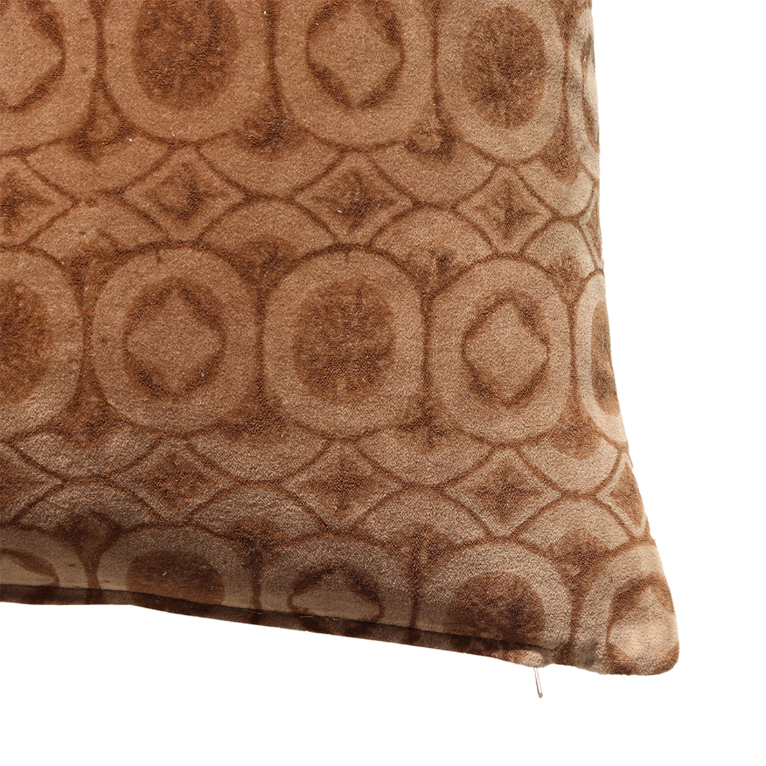 RUSSET B DECOR CUSHION COTTON VISCOSE CARAMEL BEIG