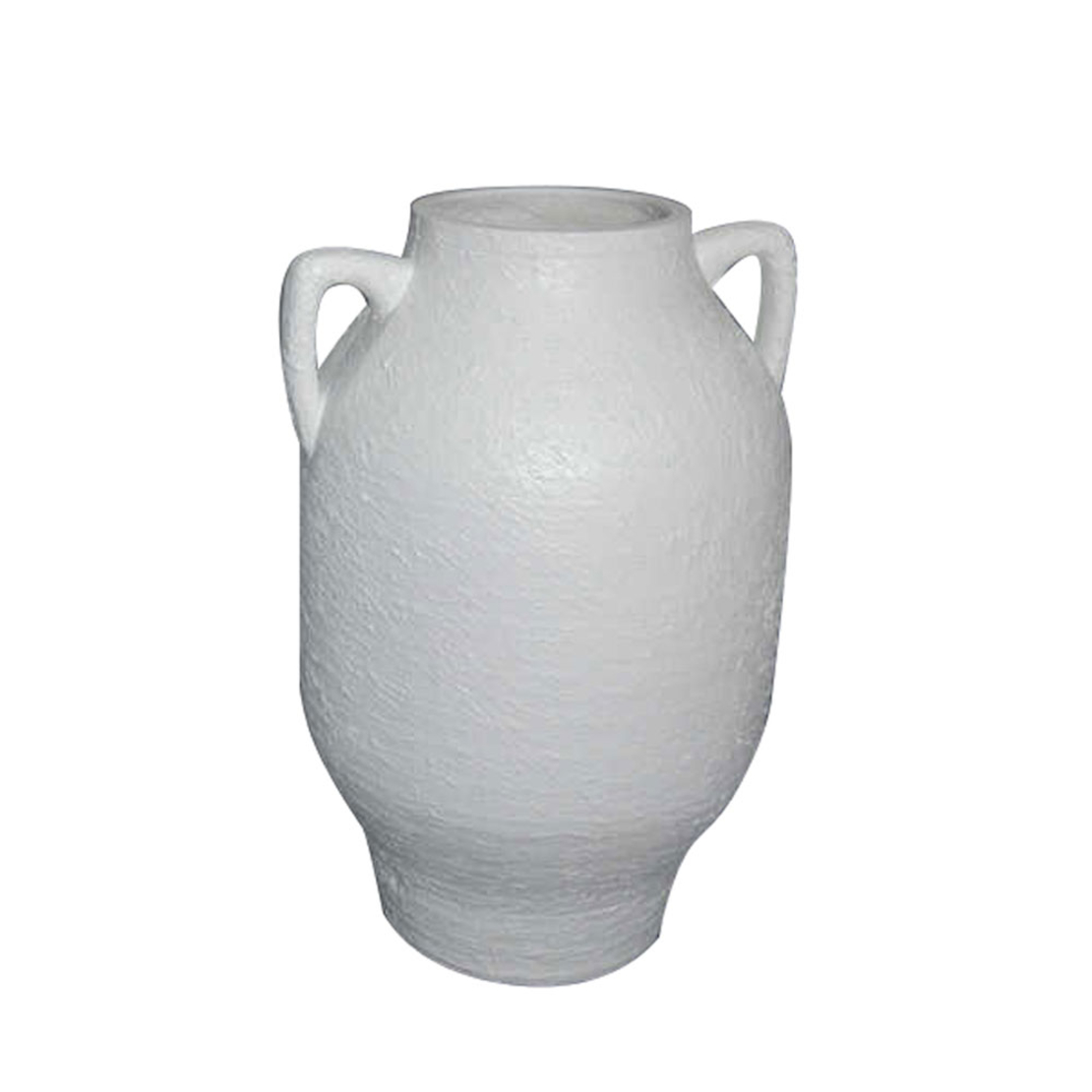 SANTORINI PLANTER FLOOR WHITE 39x39xH60cm PRC