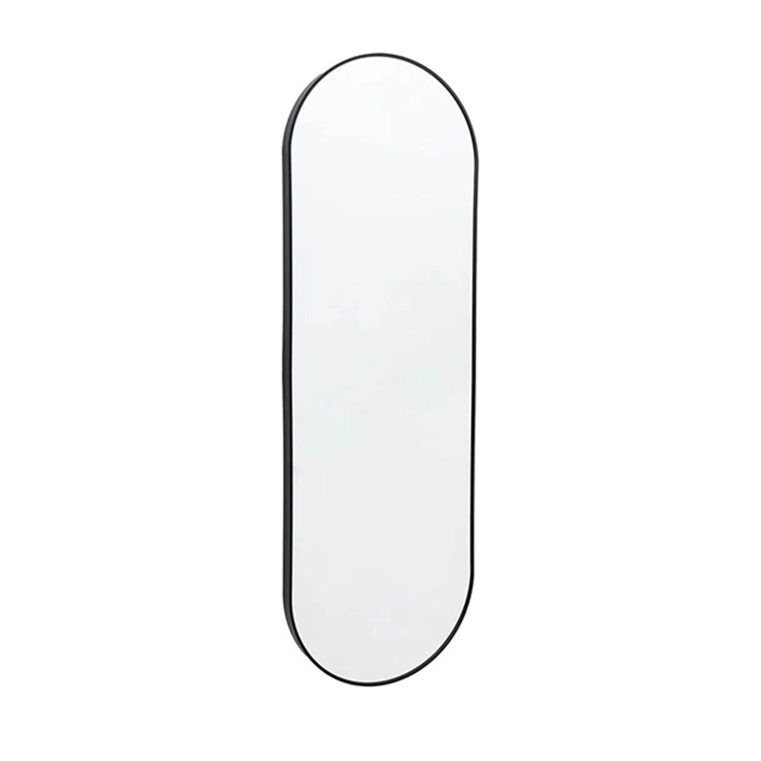 SORTY MIRROR ALUMINIUM BLACK 120x40xH15cm E1 PRC
