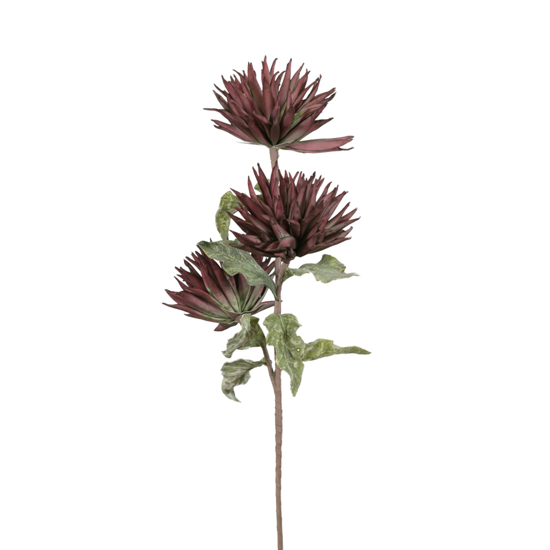 BORDEAUX 3 ARTIFICIAL FLOWER EVA FOAM BORDEAUX H10
