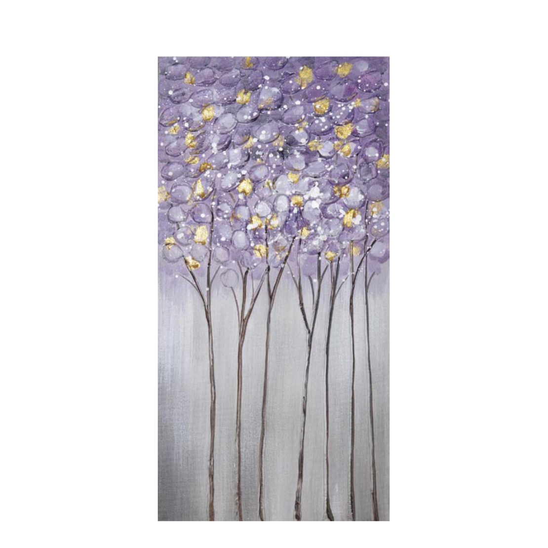 LISOV PURPLE PAINTING CANVAS MULTICOLOR 30x60xH2,5