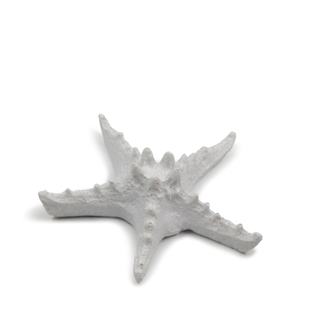 SEA DECO STARFISH POLYRESIN WHITE 11x11xH3,5cm PRC