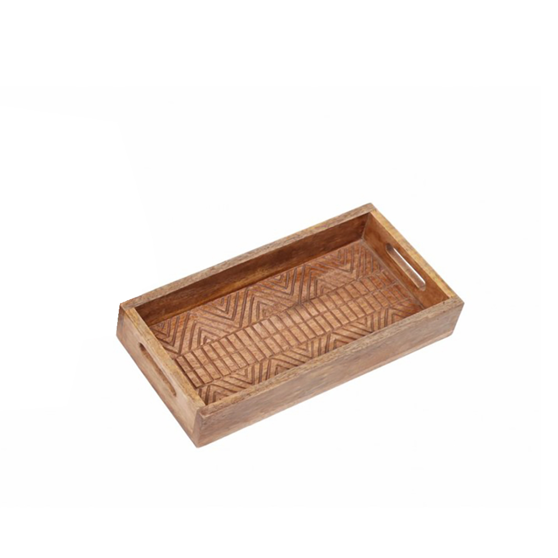 ASAB S TRAY WITH HANDLES WOOD MANGO NATURAL 35x18x