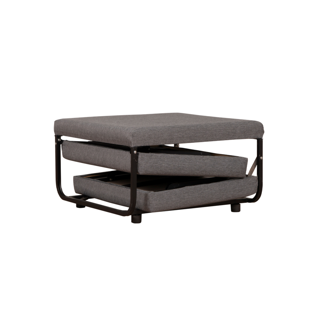 FOLD POUF GREY DARK 26-861 E1 TR