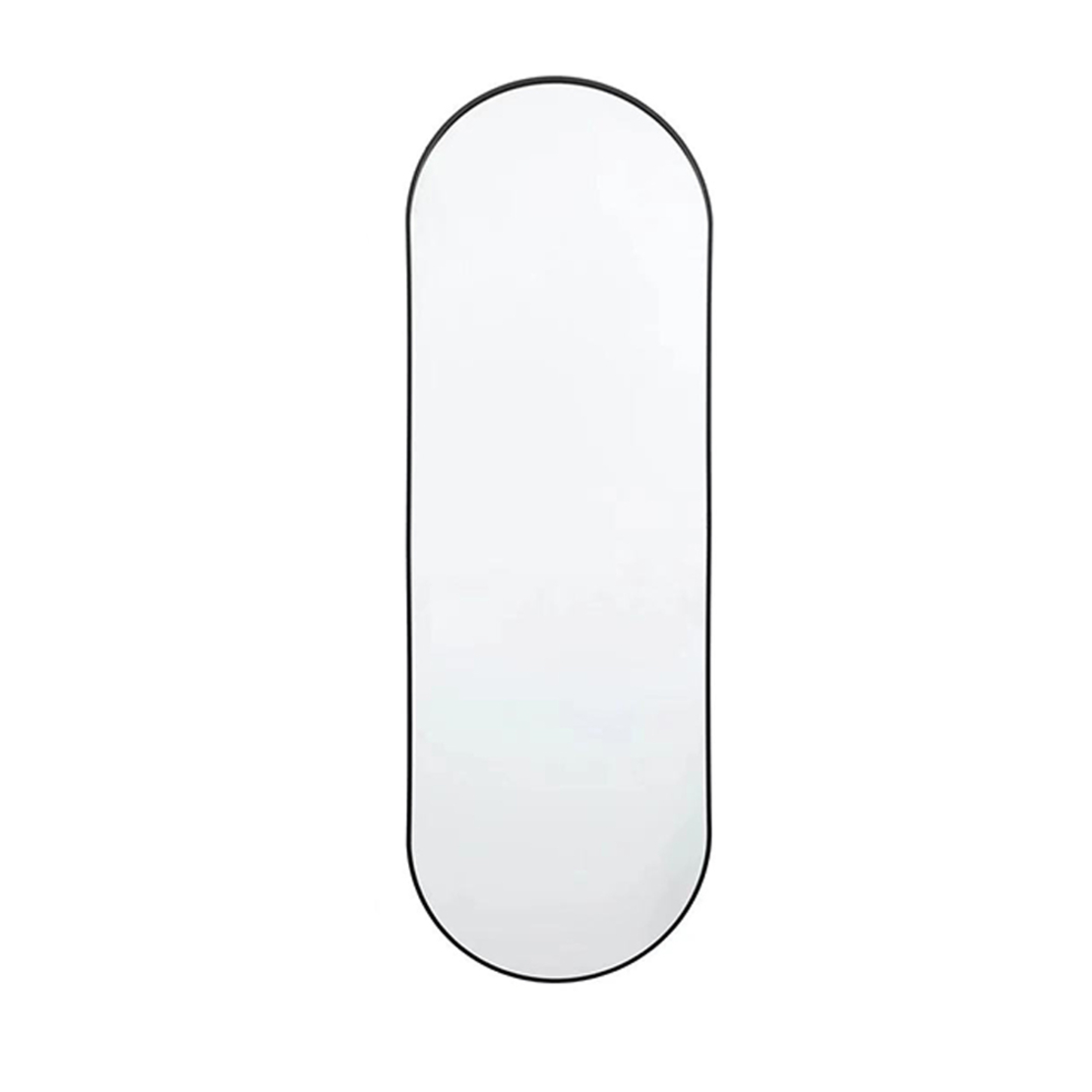 SORTY MIRROR ALUMINIUM BLACK 120x40xH15cm E1 PRC