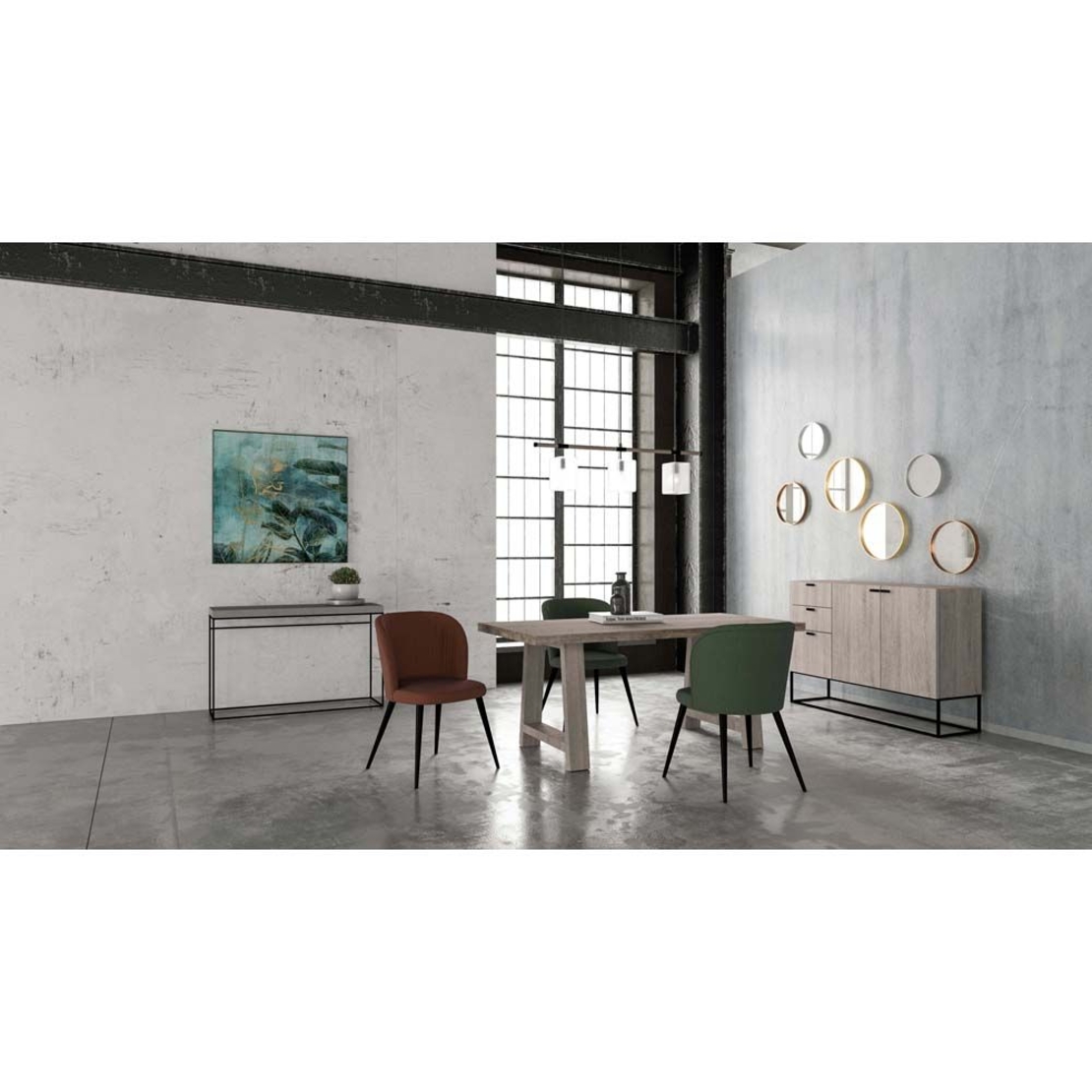 DELTA TABLE MELAMINE SONOMA DARK E1 PRC