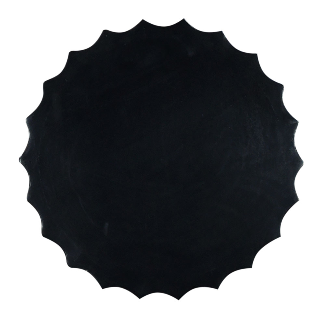 ROMAN SIDE TABLE WOOD MANGO BLACK 36x36xH49cm IN