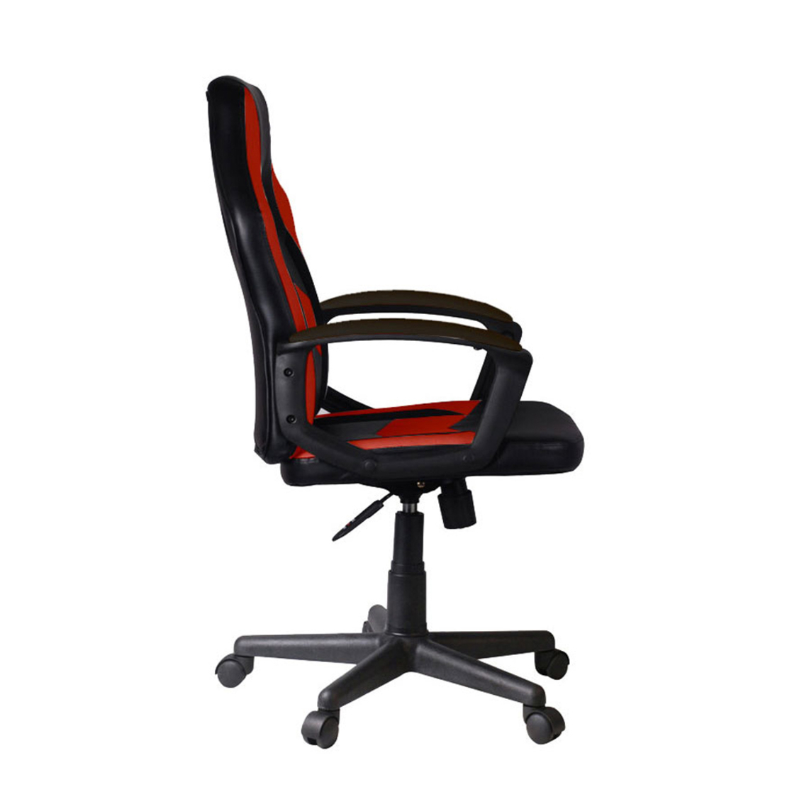 GOAL DESK FABRIC BLACK RED 56x62xH113cm PRC