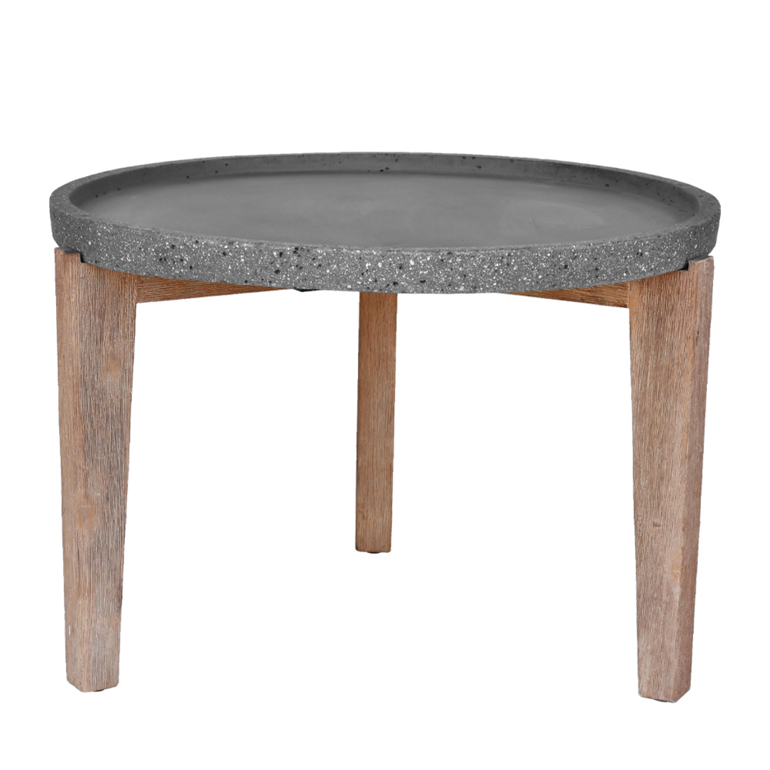 ORRIN COFFEE TABLE CEMENT ANTHRACITE WOOD NATURAL