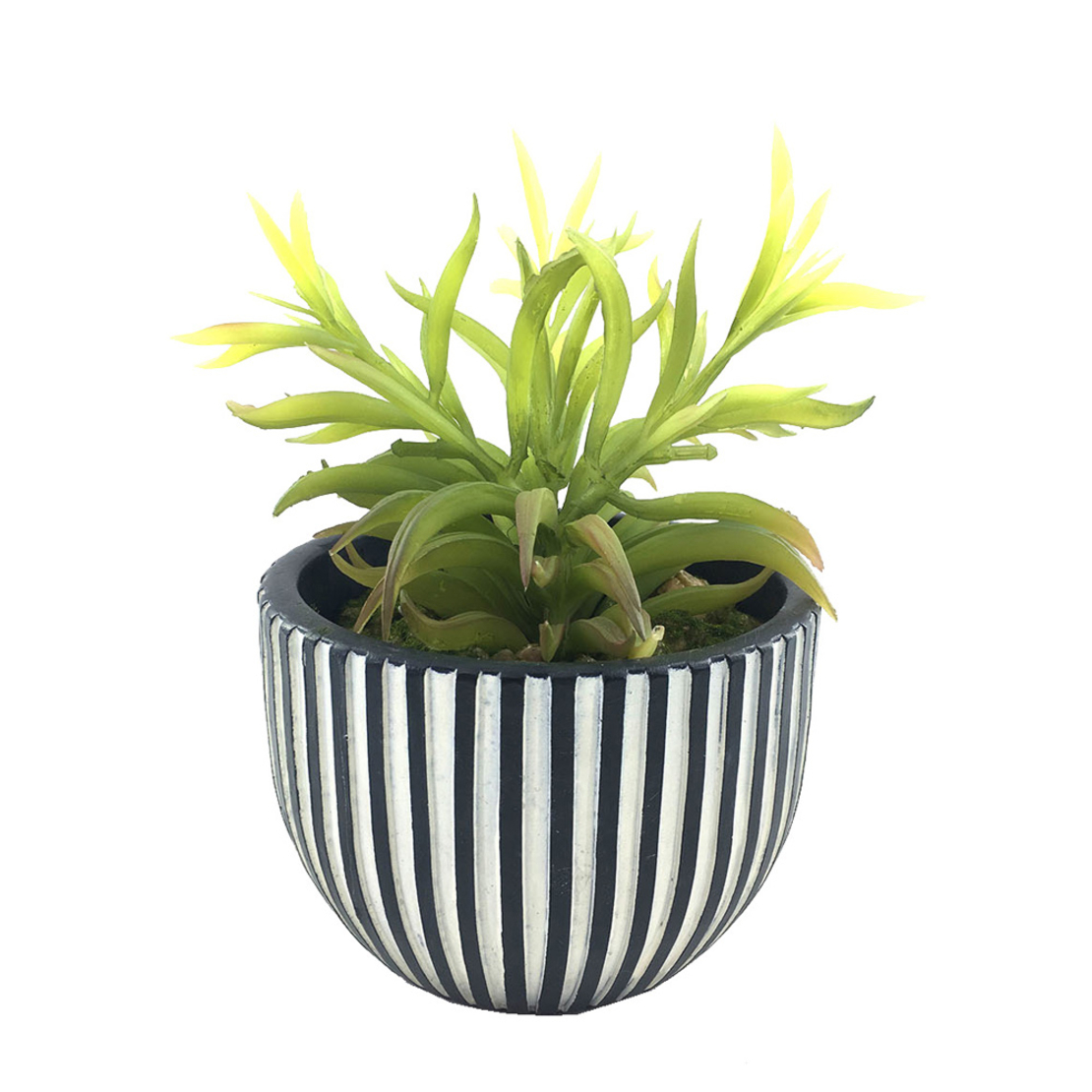 LAKHSMI 3 ARTIFICIAL PLANT IN PLANTER POLYRESIN BL