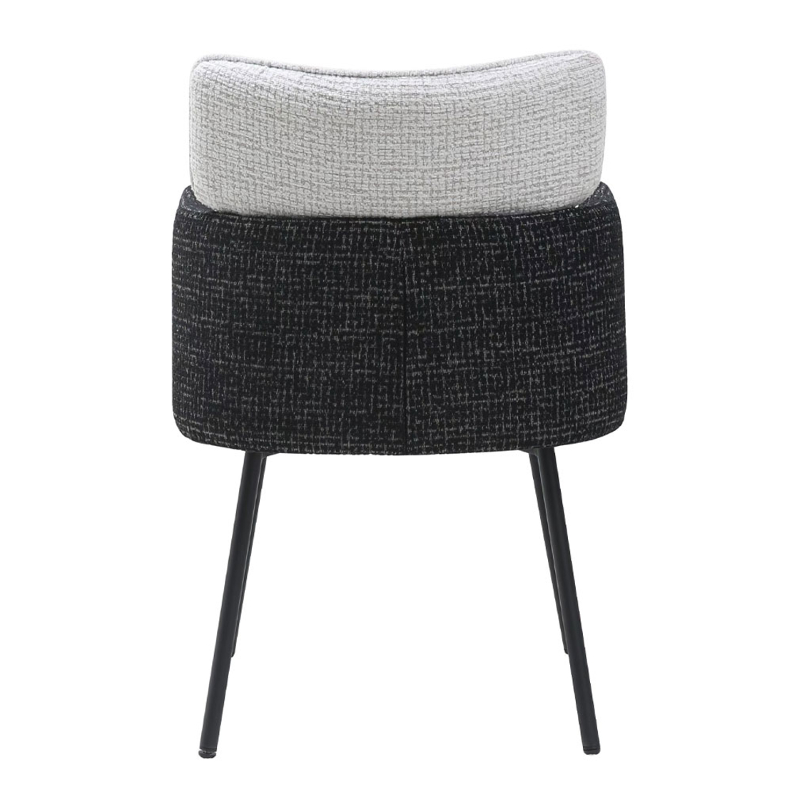 TAF CHAIR ARMCHAIR FABRIC BEIGE BLACK METAL BLACK E1 PRC
