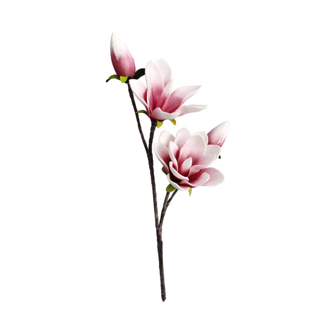 MAUDO 5 ARTIFICIAL FLOWER EVA FOAM PINK DARK WHITE