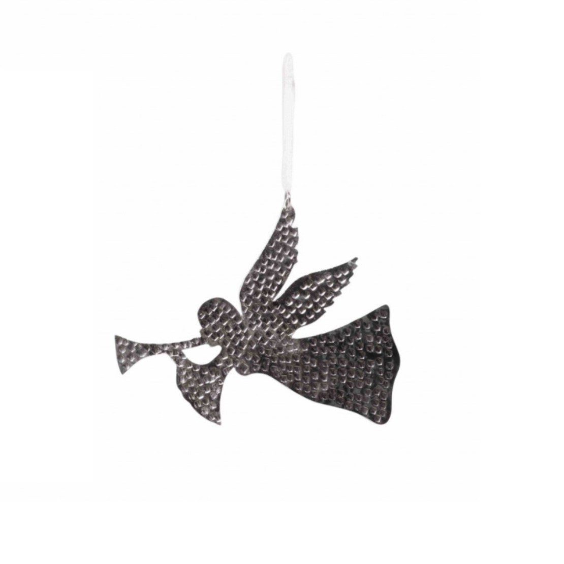 XMAS ARIEL PENDANT ANGEL ALUMINIUM NICKEL 15x0,1xH