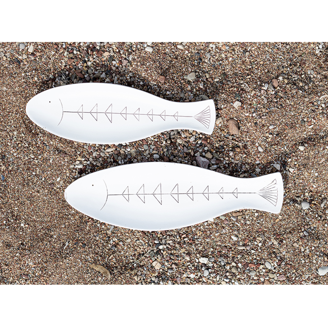 SPAWNER 2 PLATTER POLYRESIN WHITE BLACK 39x12,3x3
