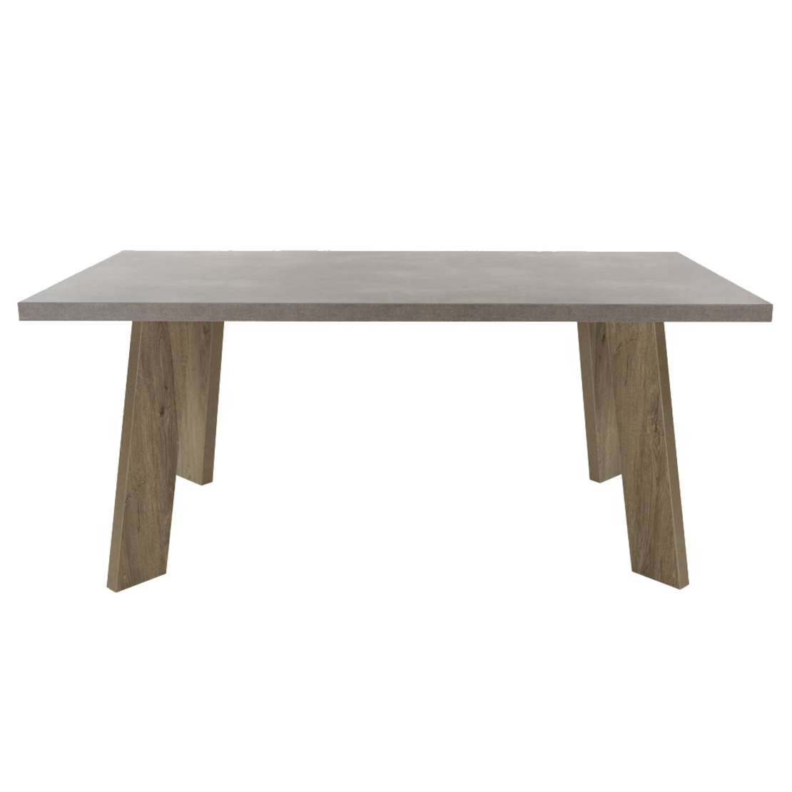 BONDI TABLE MELAMINE CEMENT SONOMA DARK E1 PRC