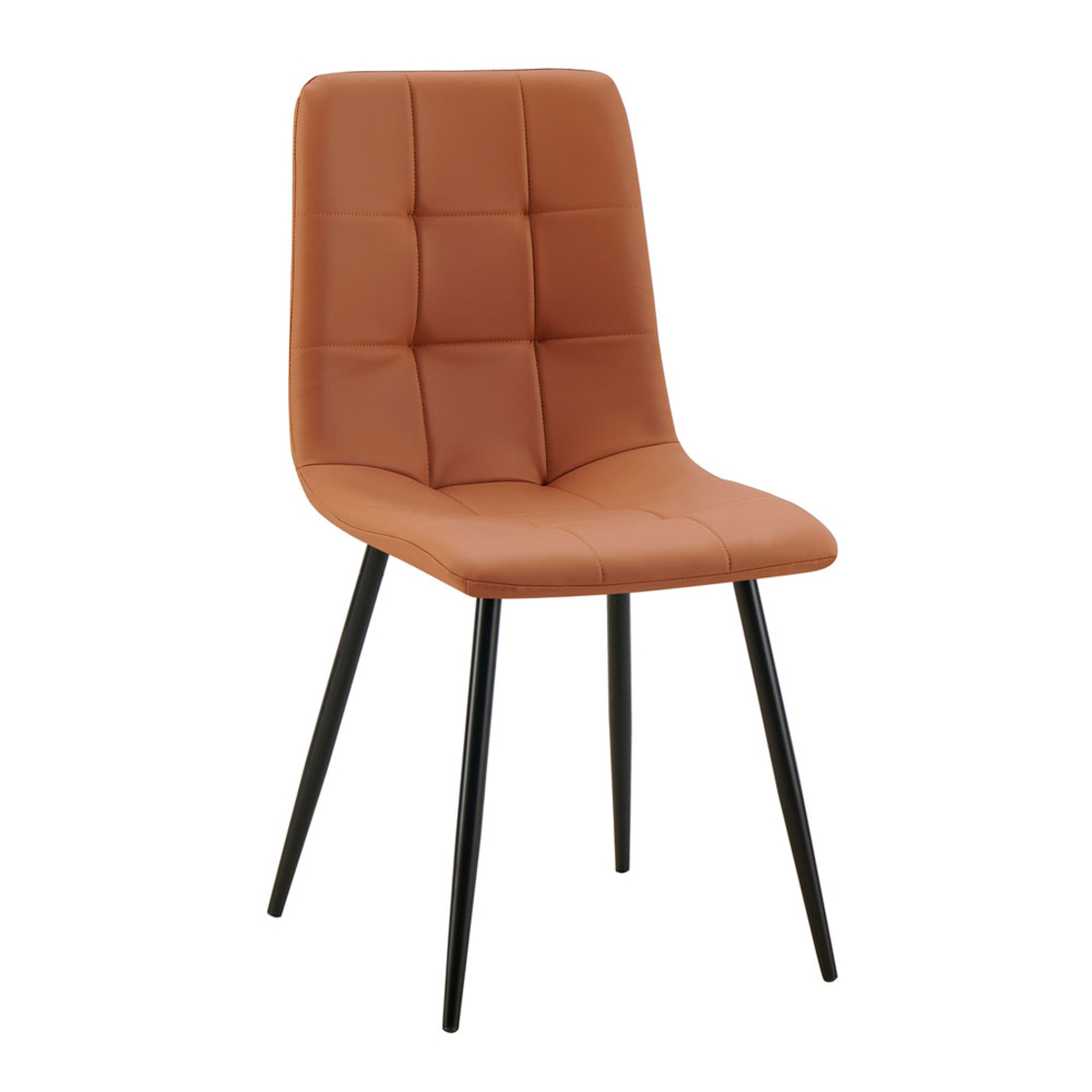 CARRE CHAIR FABRIC TABAC METAL E1 PRC