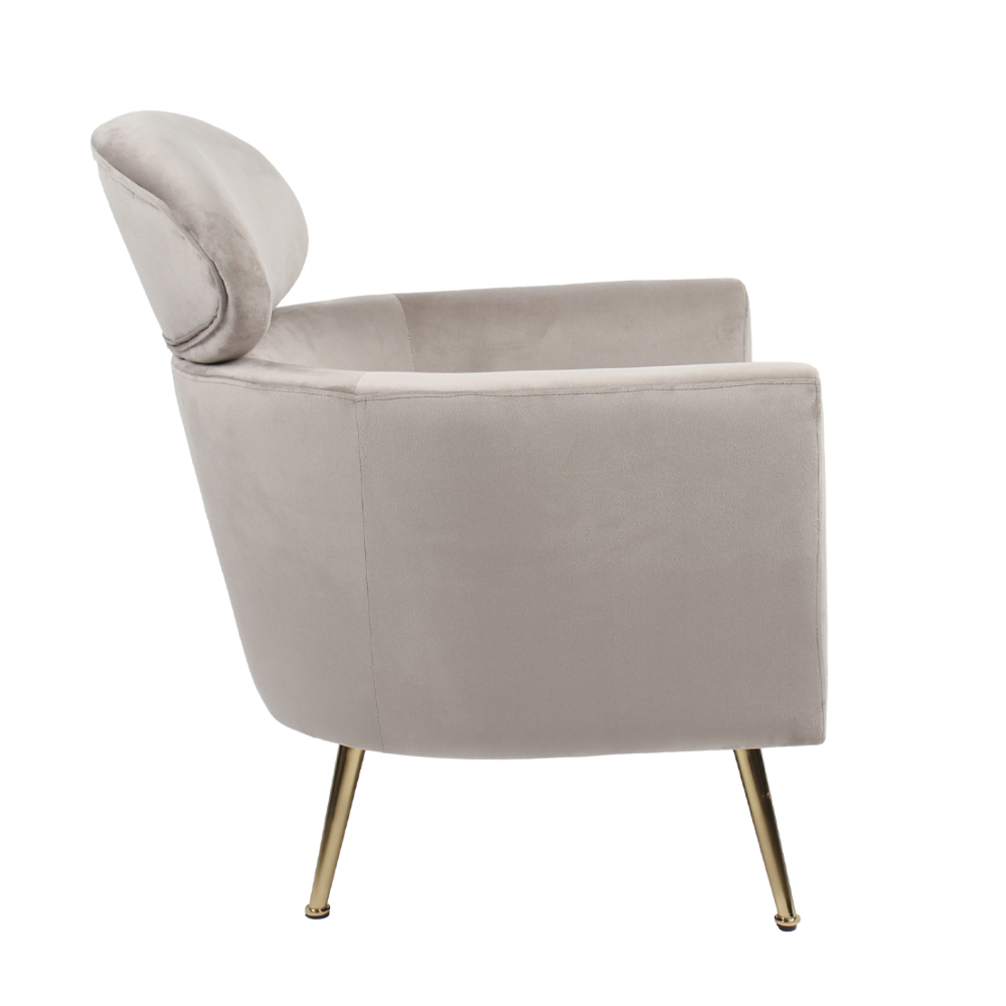 TESTA ARMCHAIR FABRIC ELEPHANT METAL GOLD E1 PRC