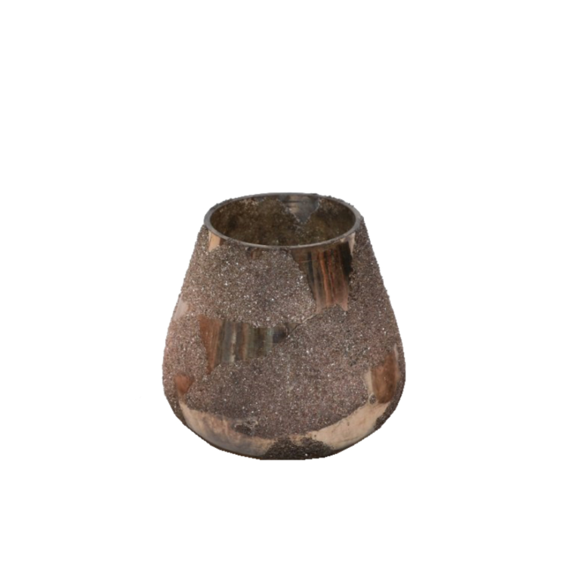 ALKE BASE FOR CANDLE GLASS GOLD D11xH11cm IN