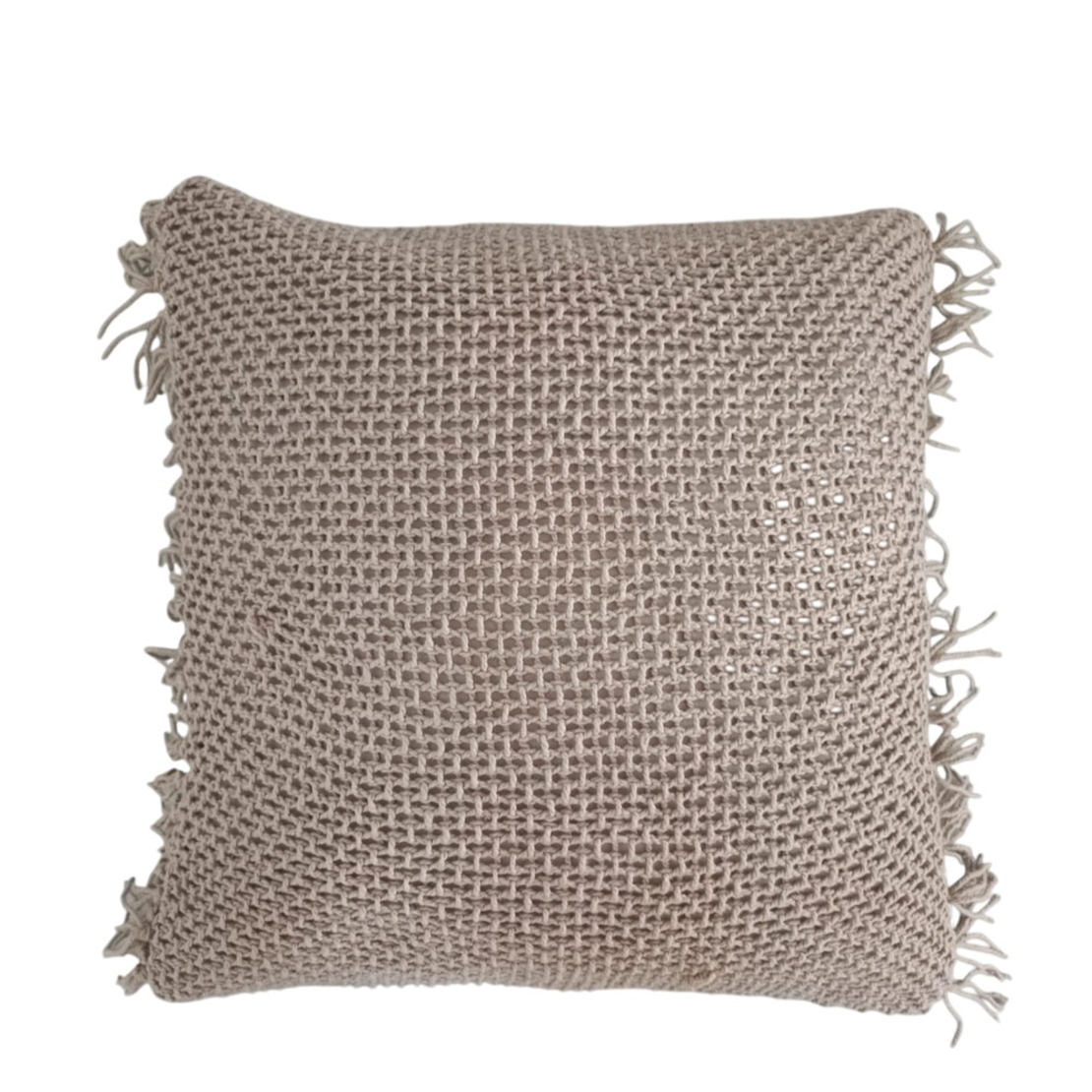 ARNAV DECOR CUSHION 45x45 FABRIC TAUPE POLYESTER