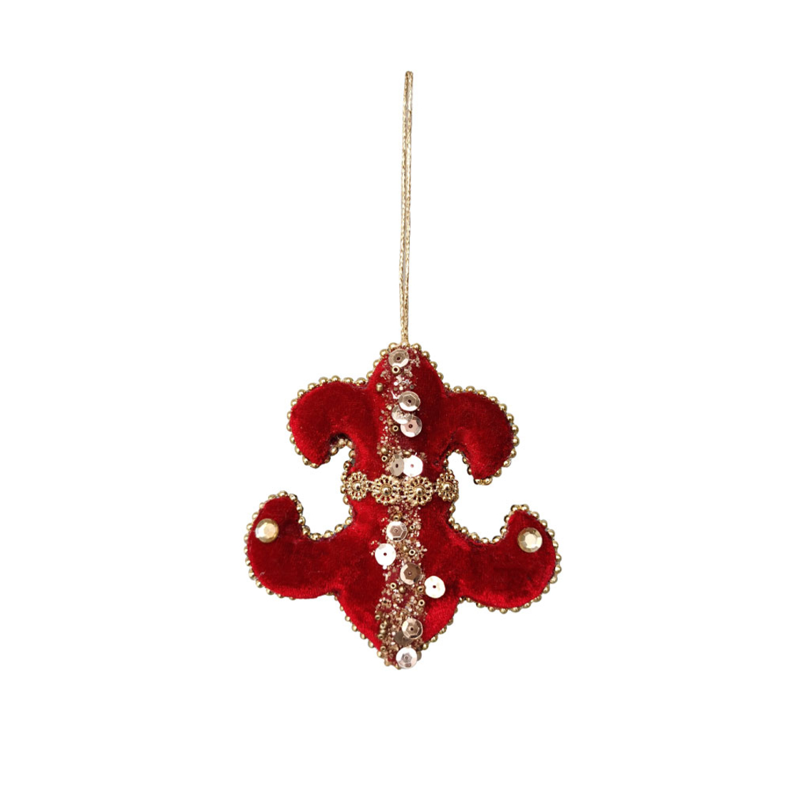 XMAS ROYAL TREASURE B DECO RED PRC