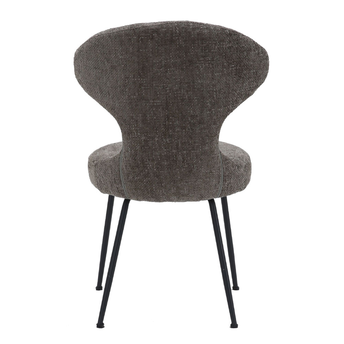 FUNGO CHAIR FABRIC GREY METAL BLACK E1 PRC