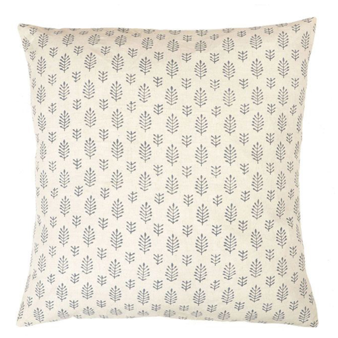 AGADIR 1 DECOR CUSHION FABRIC COTTON WHITE BLUE 60