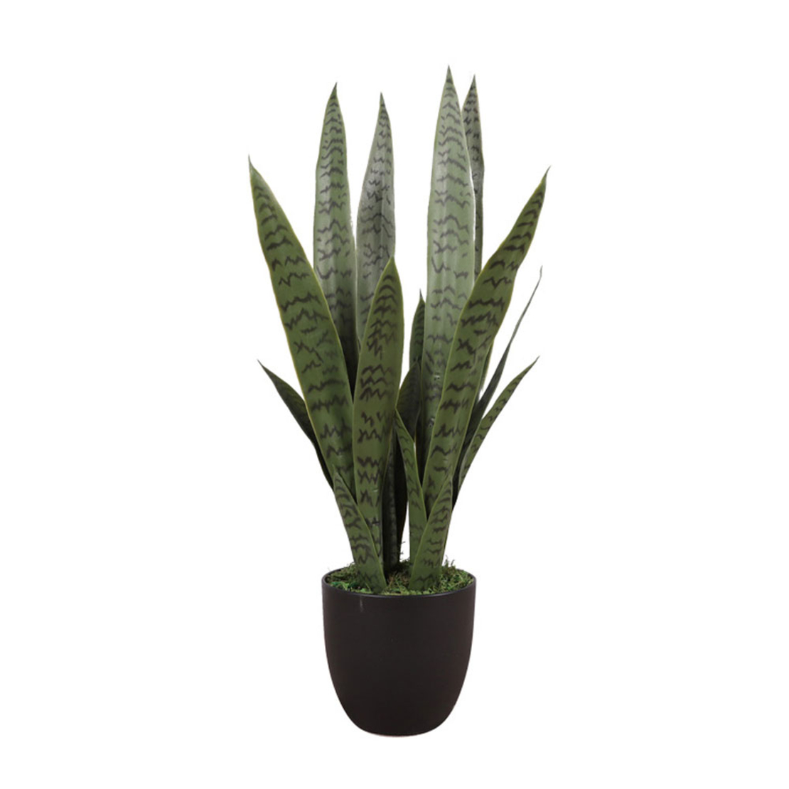 TIGER PILAN ARTIFICIAL PLANT IN POT GREEN BLACK H7