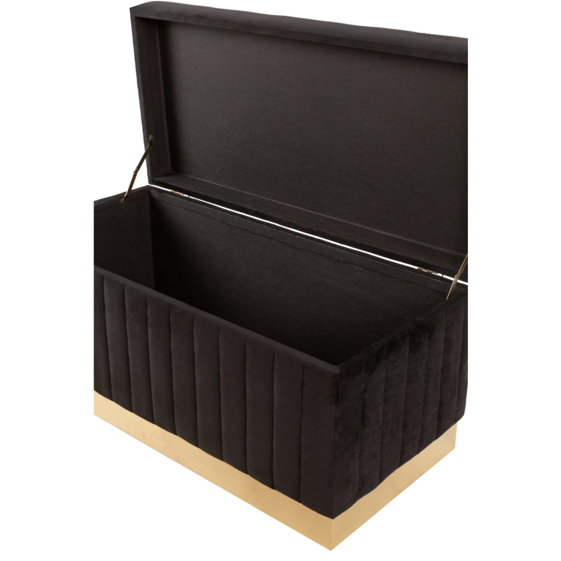 ICTUS STOOL FABRIC BLACK GREY GOLD E1 PRC