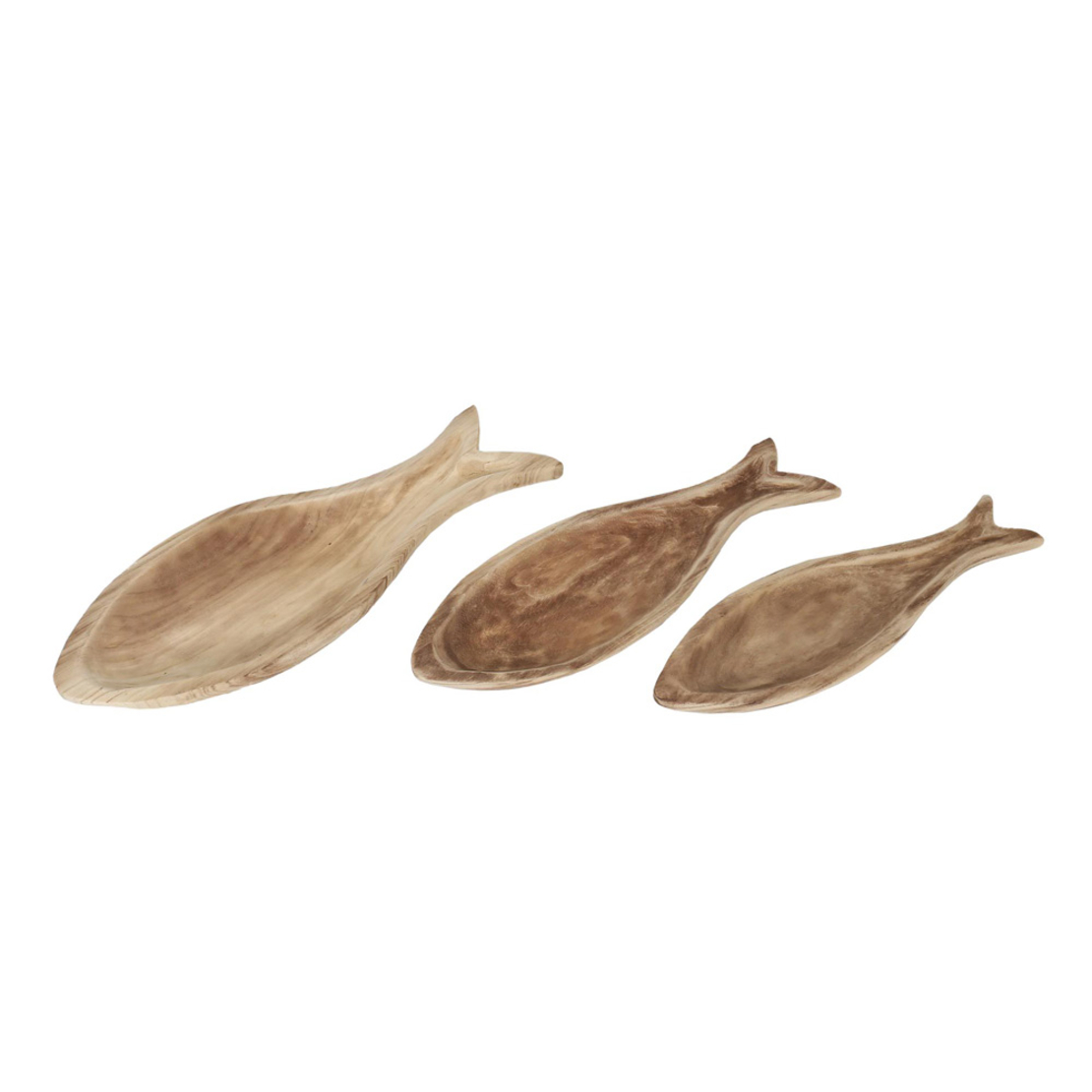 SIKINOS TRAY SET 3PCS WOOD NATURAL 68x27xH6,5cm PR