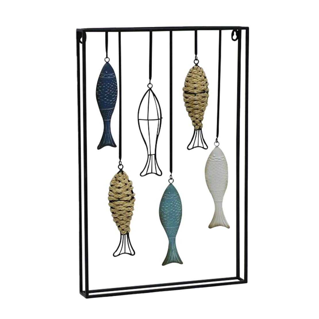 SHILL DECO WALL METAL MULTICOLOR 40x5xH60cm PRC