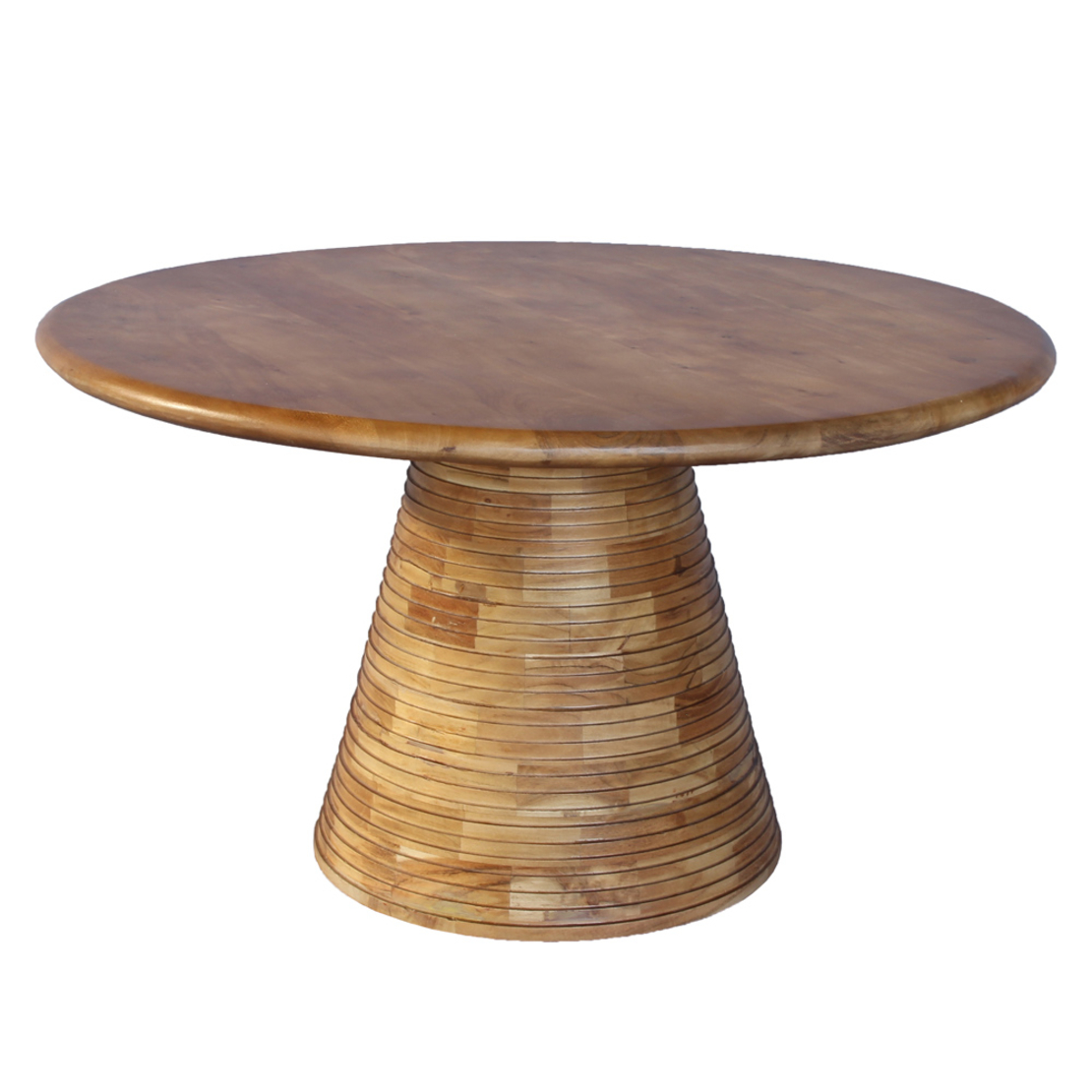 SAVOA COFFEE TABLE WOOD ACACIA WALNUT 80x80xH45cm IN