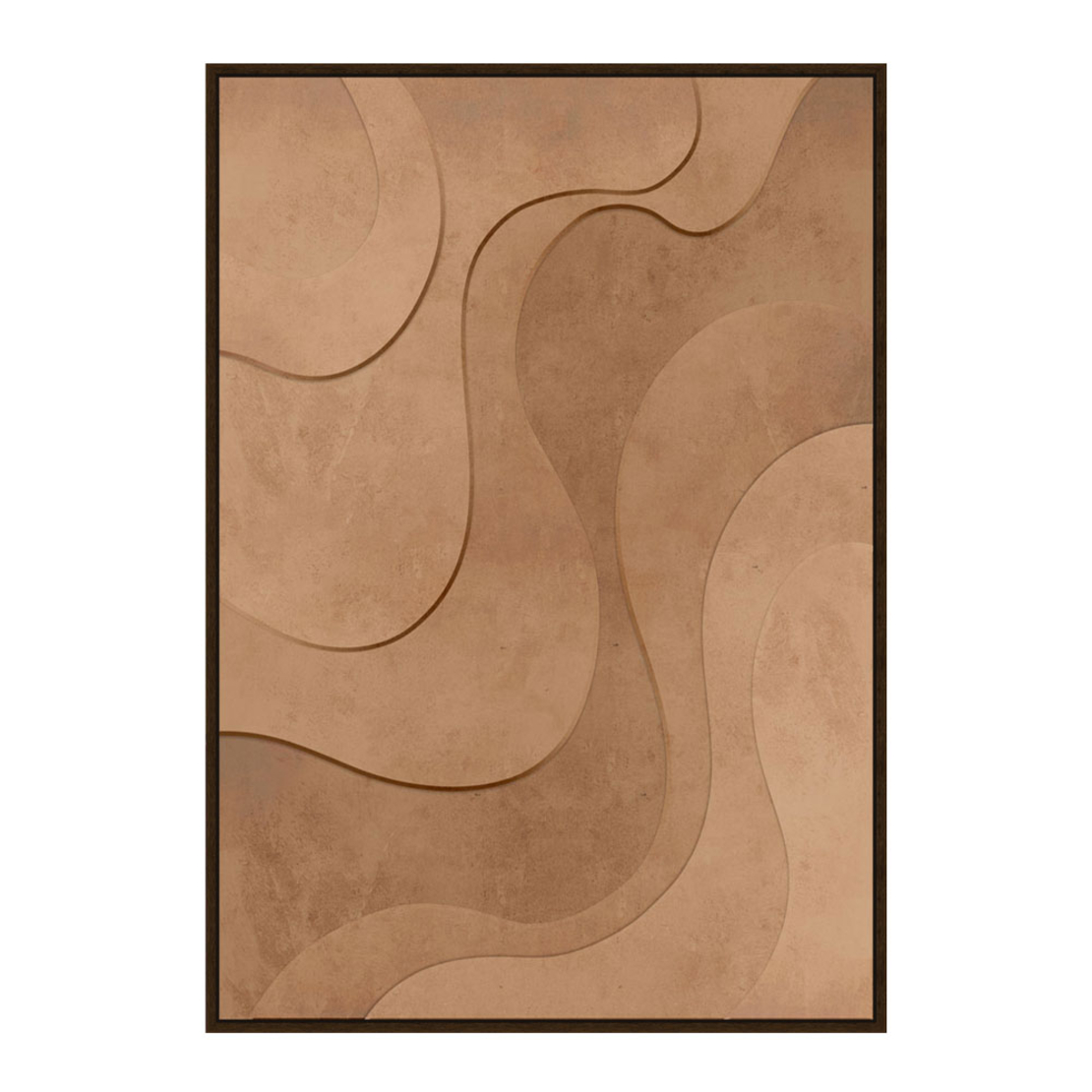 OASIS REFUGE PAINTING MDF TERRACOTTA PVC BOARD FRA