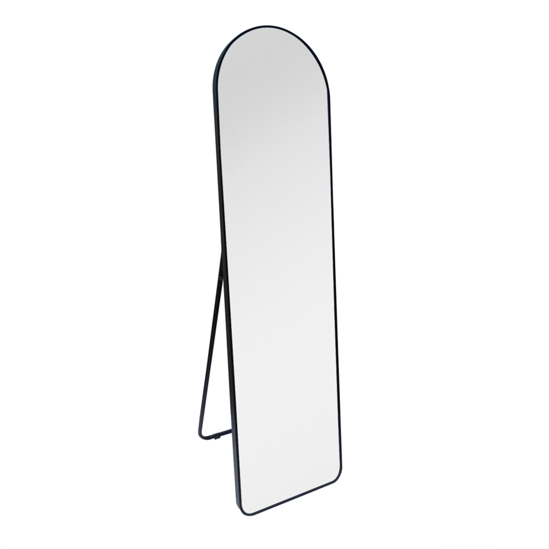 SEMIRAMIS MIRROR STANDING ALUMINIUM BLACK 40x150 PRC