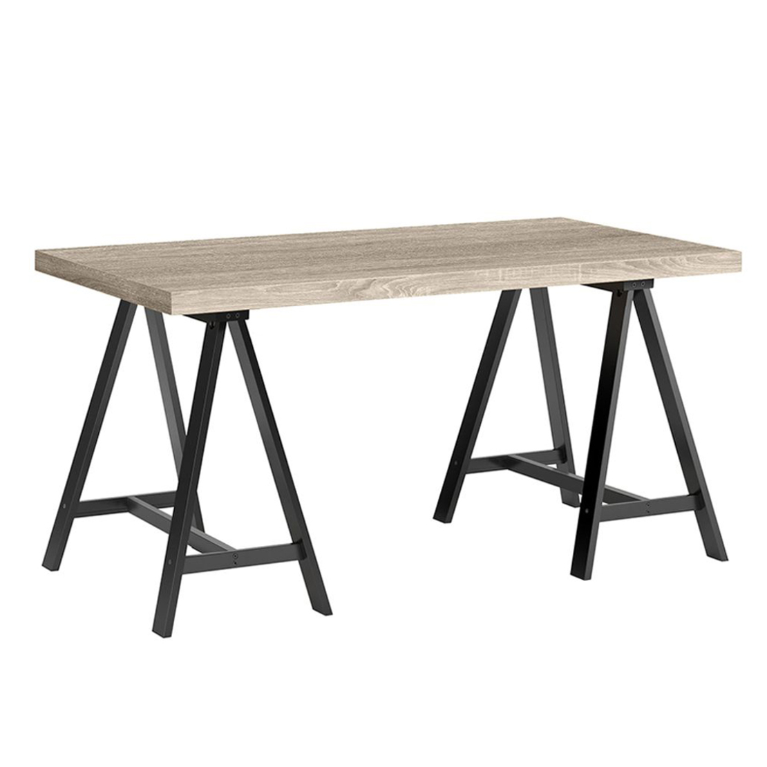 CAVALLETTO TABLE HONEYCOMB SONOMA METAL BLACK E1 PRC