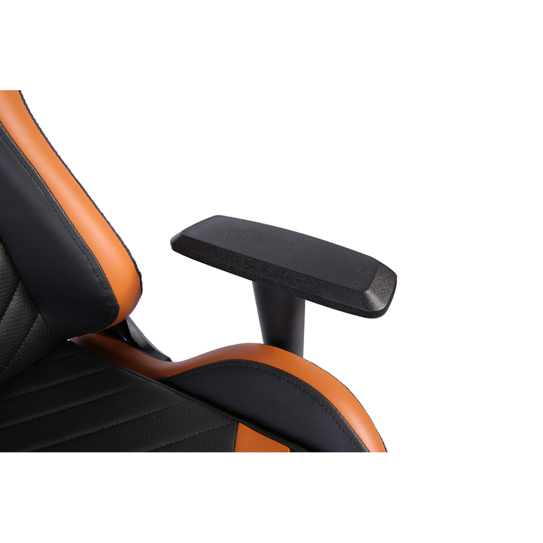 DYSKORD GAMING CHAIR DESK FABRIC BLACK NYLON CAMEL METAL 50x74xH137cm PRC